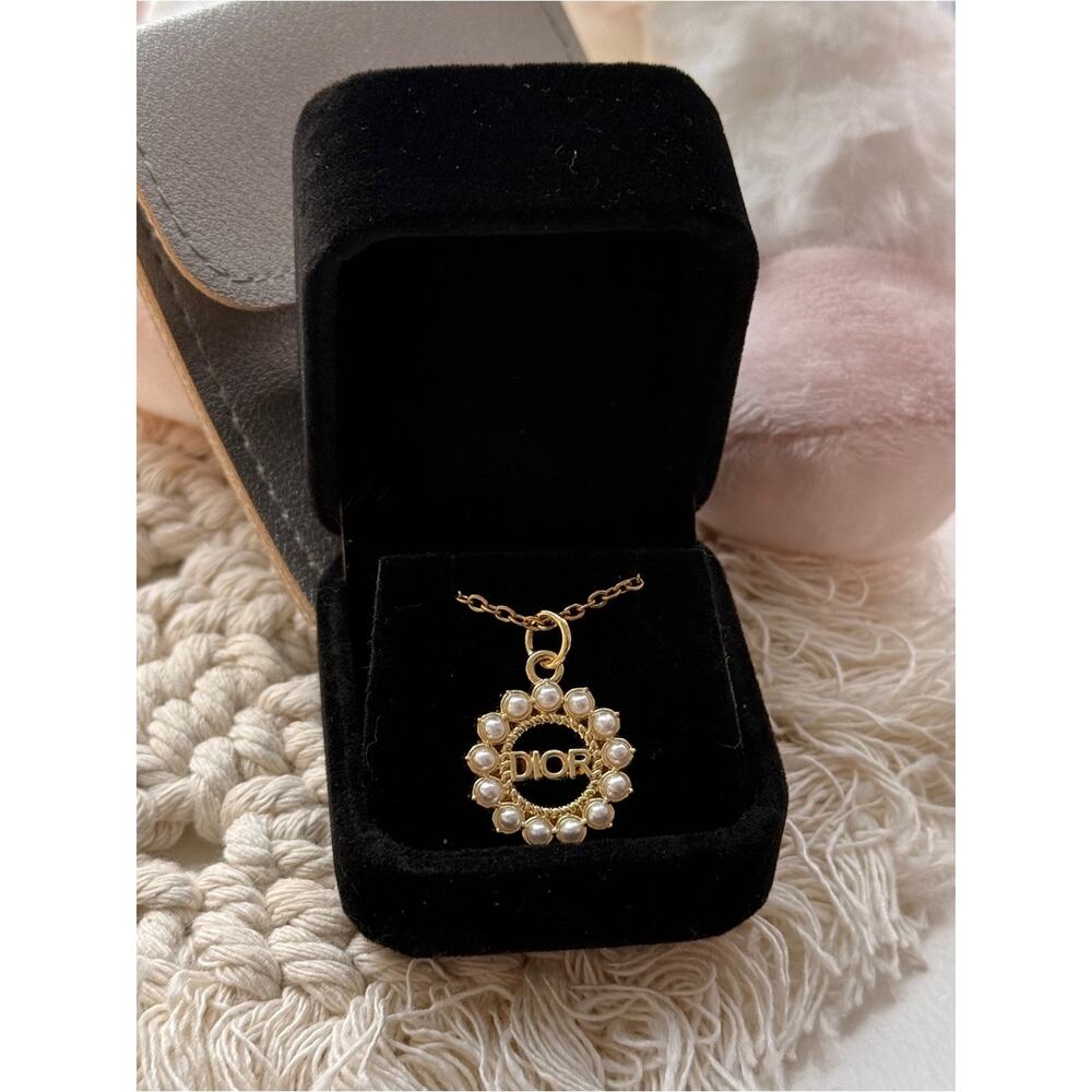 🎁BOGO Sale! Vintage ONLY Dior Pearls or Crystal Upcycled Necklace
